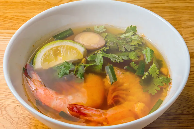 世界三大スープで人気のトムヤムクン